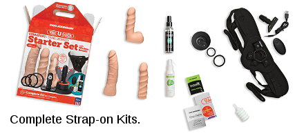 Realistic Strap Ons for pegging, power shifts, and penetration play